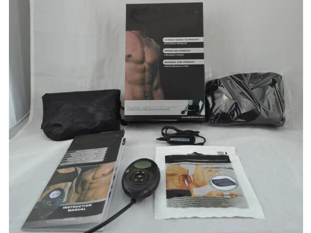 

10 modes Muscle stimulator slimming massage Male Abdominal Muscle Toner Core Abs Belt The Most Advanced