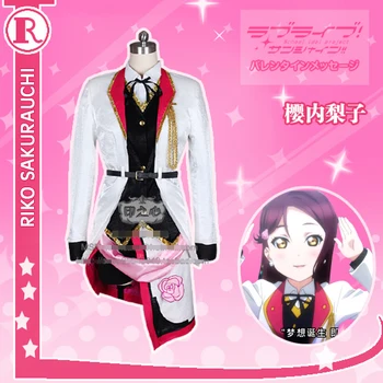 

Love Live! Sunshine!! Aqours Sakurauchi Riko Episode 13 Movie Uniforms Cosplay Costume Free Shipping