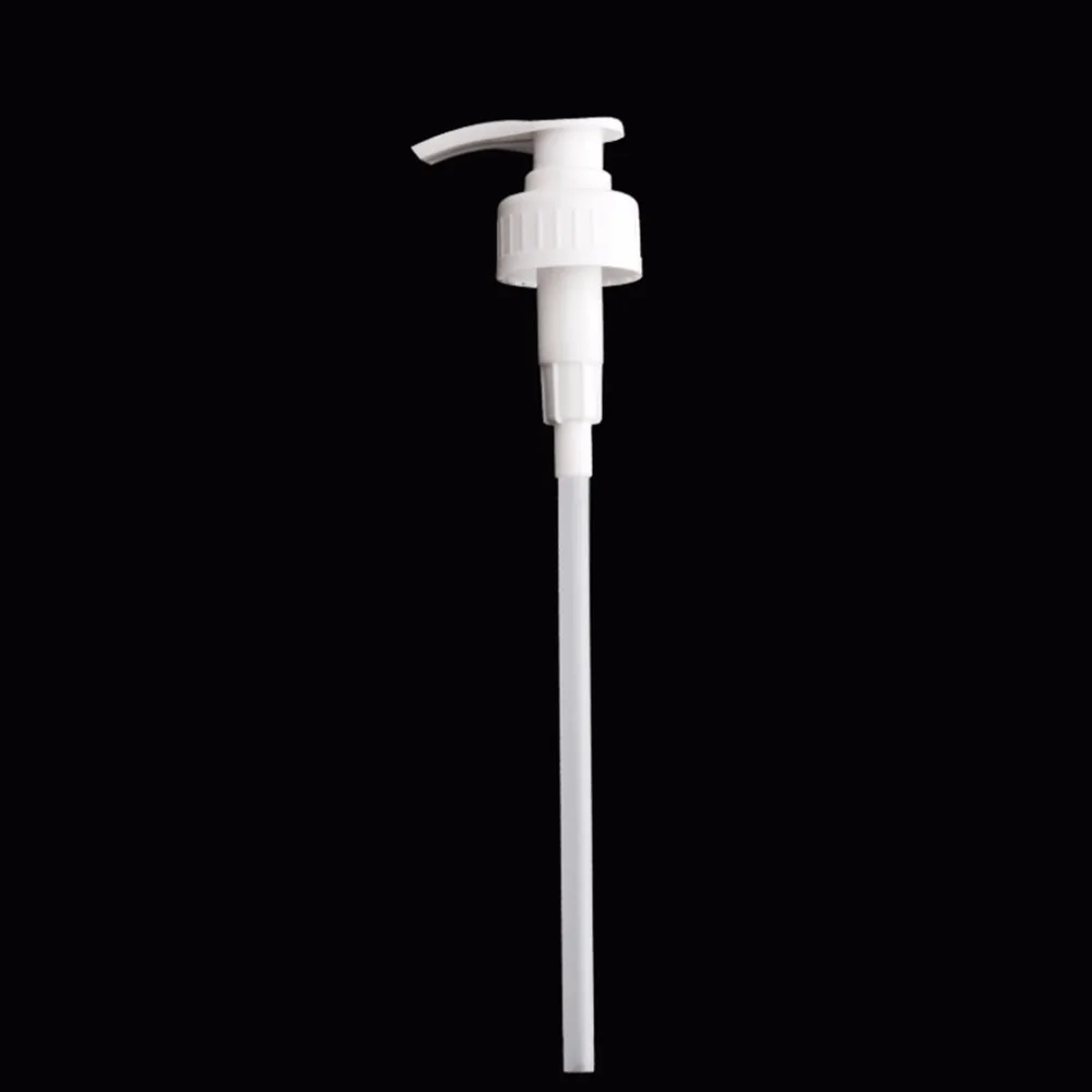 

33 Teeth Plastic Shampoo Conditioner Pump for Empty Refillable Bottles White