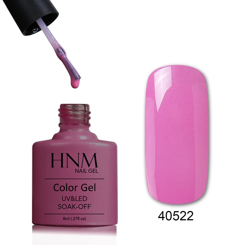HNM 8 мл замачиваемый УФ гель лак для ногтей Гель-лак краска геллак 79 цветов Гибридный лак Полупостоянный Лаковая Печать Эмаль - Цвет: 40522