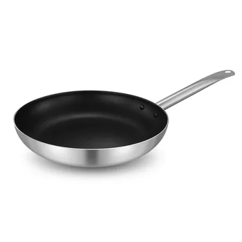 

Flat bottom non-stick aluminum cooker frying pan alloy frying pan induction
