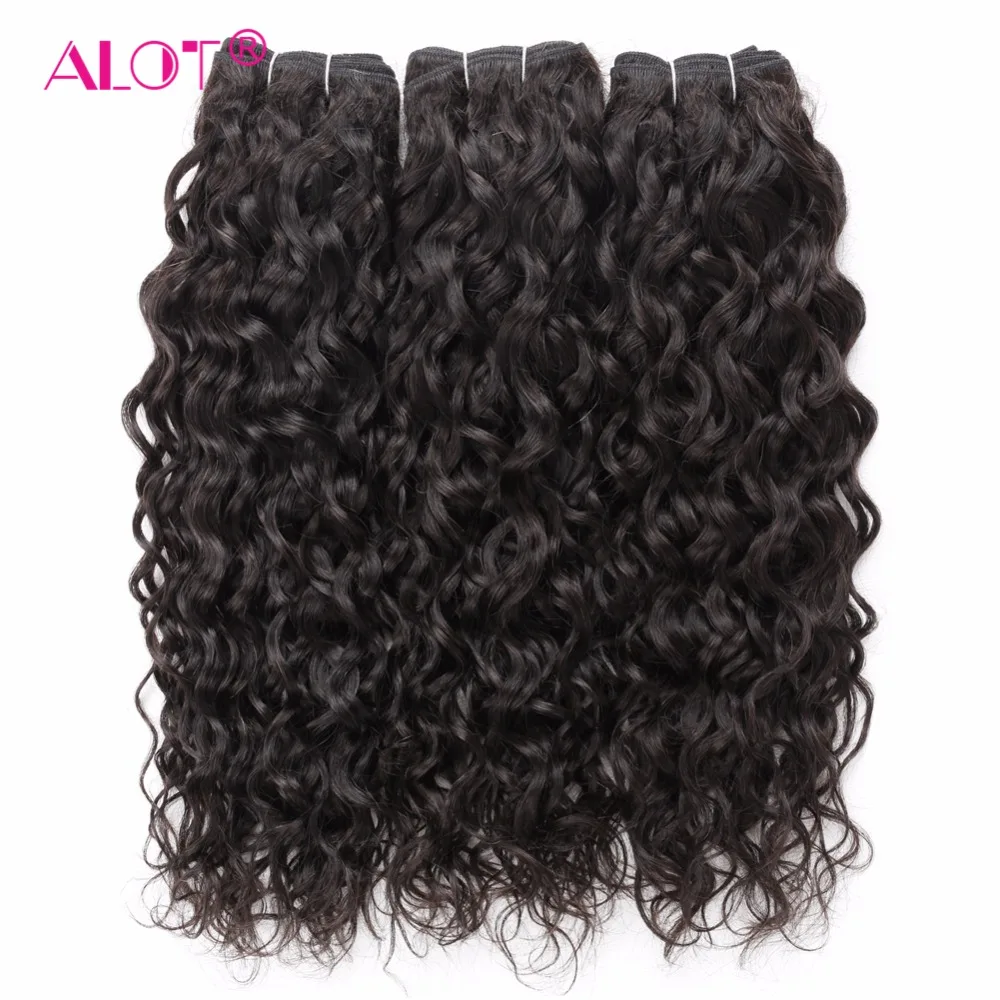 com fechamento do cabelo humano pacotes com