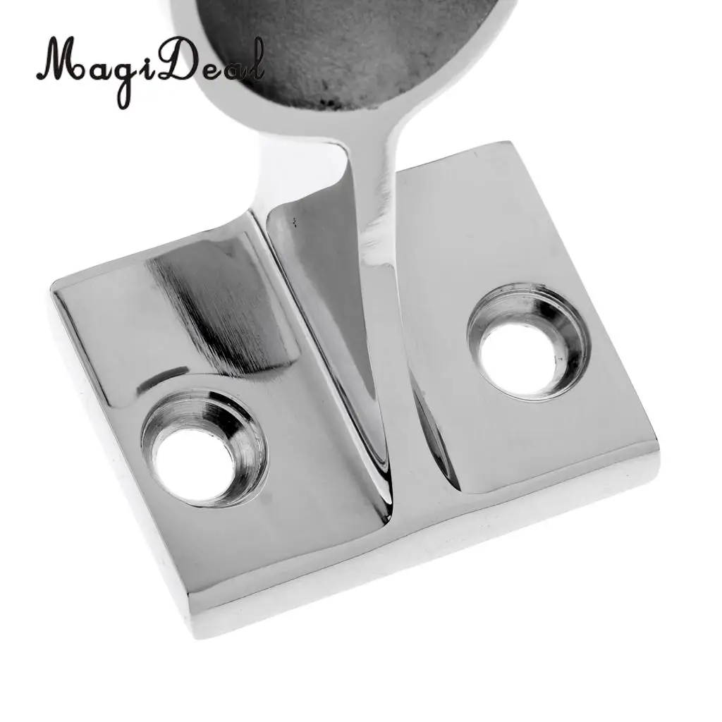 MagiDeal Durable Marine Grade Stainless Steel Boat Hand Rail Center Stanchion Replacement Kit for Pipe 7/8' Kayak Dinghy Supply