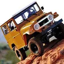 RC8WD 1/10 RC производительность RTR FJ40 4x4 CRUISER кузов Toyota комплект с грузовиком(в разобранном виде для 6x6 8x8