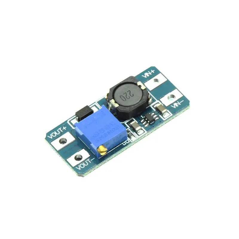 

MT3608 DC DC Step Up Boost Converter Booster Adapter For Arduino 2A 2-24V to 28V DC-DC Step-up Power Module Board Electronic Kit