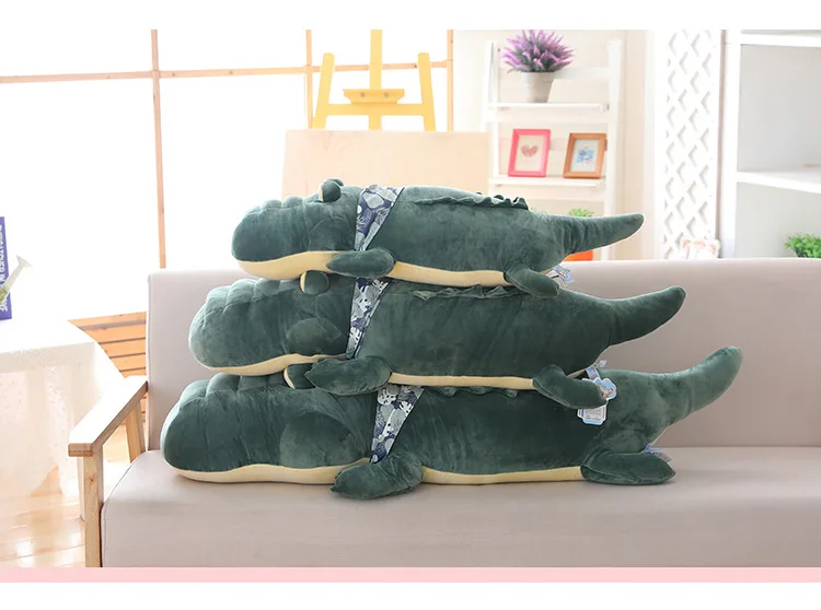 Милый игрушечный плюшевый крокодил манекен Мультфильм Подушка креативный плюшевый манекен подарок на день рождения