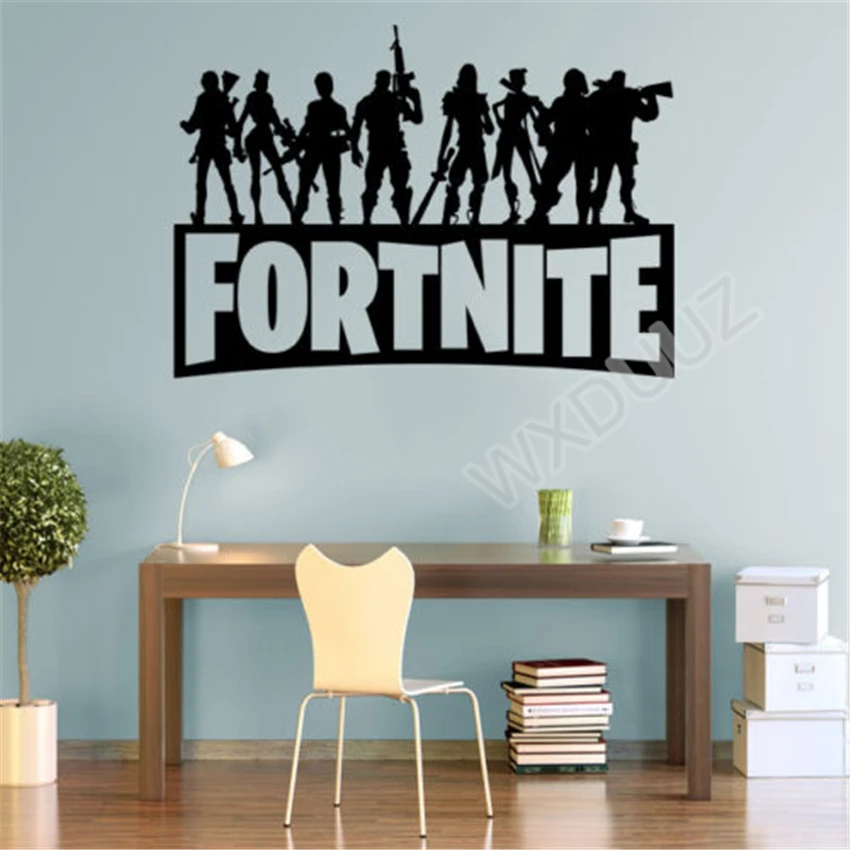 Characters Wall Sticker PS4 Art Vinyl Decal Game Room ...