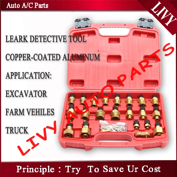 

automotive air conditioning leak tools ac leak detection For Excavator /Agriculture vehicle / Truck /Tractor