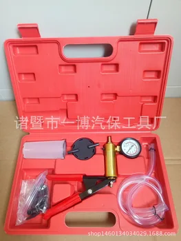 

by DHL 10sets new Brake Bleeder Kit &Hand Held Mini Vacuum Pump Kits Tester 2 in 1-Copper Pump Body