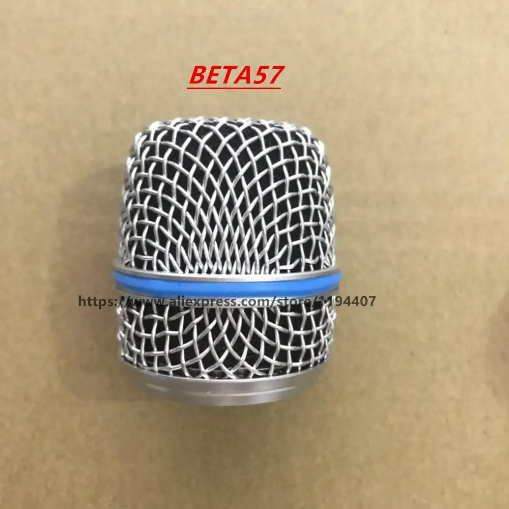 10pcs Top Quality New Replacement Ball Head Mesh Microphone Grille for  Shure BETA58 SM58 PG58 BETA57 BETA87 E945 Accessories 