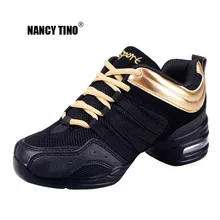 NANCY TINO/спортивная обувь с мягкой подошвой; дышащая танцевальная обувь; кроссовки для женщин; тренировочная обувь; современные танцевальные джазовые туфли; кроссовки