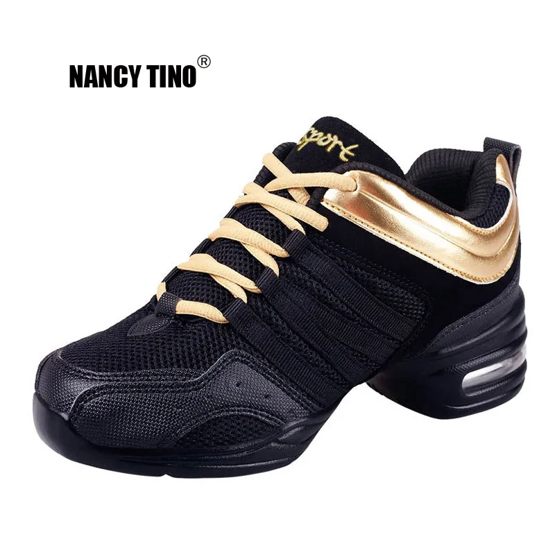 Online Nancy Tino deportes característica suave Fondo transpirable zapatos de baile Zapatos Zapatillas de deporte para mujer zapatos de práctica de baile moderno Jazz Zapatos Zapatillas de deporte