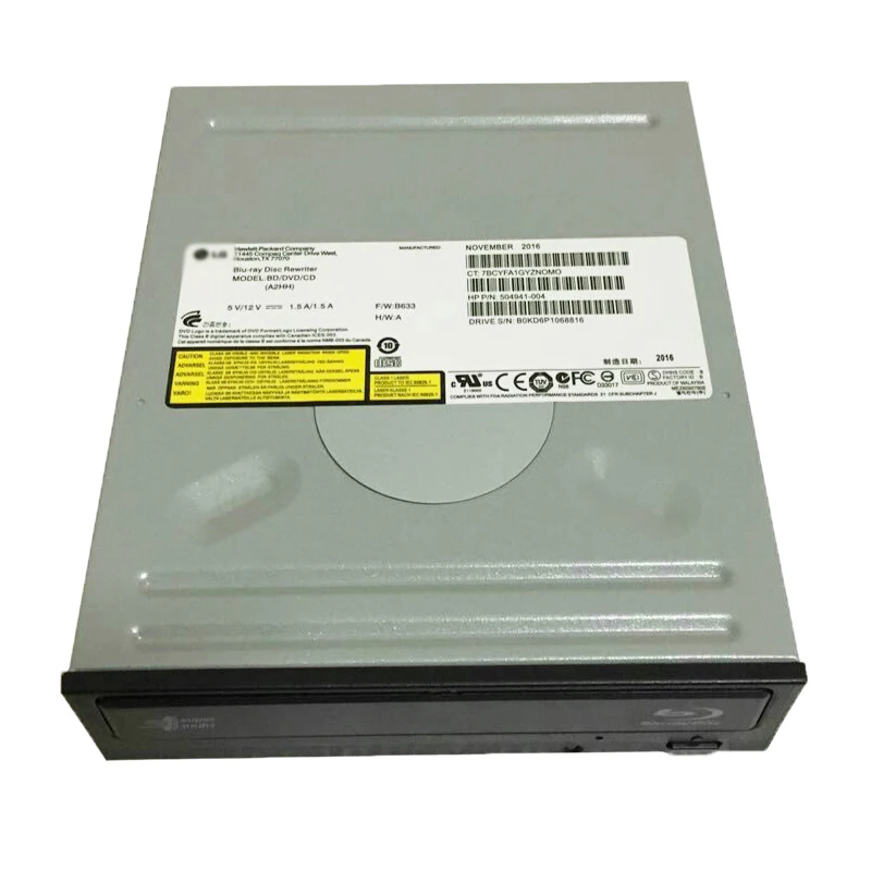 Najtaniej Dla LG 12X 3D BD RE DL Blu ray pisarz podwójna warstwa 16X DVD + R 24X CD RW palnika SATA pulpit PC napęd optyczny