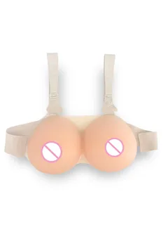 

500g 600g 800g 1000g A B C D Cup Fake Breast Bra For Crossdresser Fake Silicon Breasts Soft Lifelike Artificial for Huge Breasts