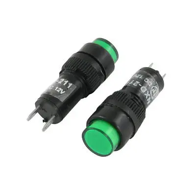 10 шт. DC12V мм зеленый неоновый Индикатор сигнальная лампа | Инструменты