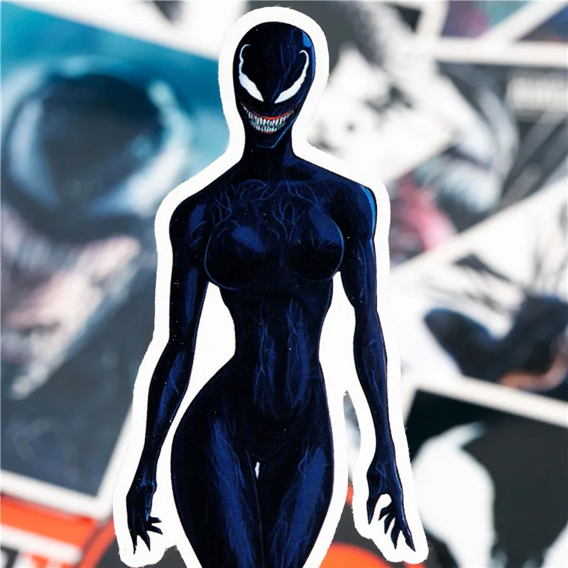 Наклейка Venom s для детей чемодан скейтборд ноутбук граффити забавная наклейка