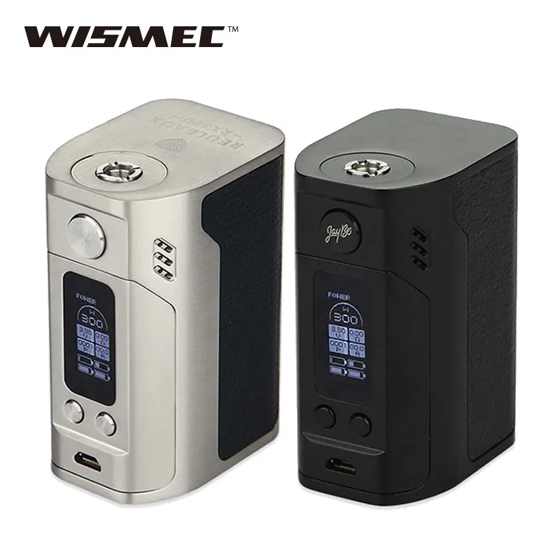 

Hot Sale Original WISMEC Reuleaux RX300 TC Mod 300W Output with 0.96 Inch Screen Electronic Cigarette RX300 Mod Vs GEN3 Mod