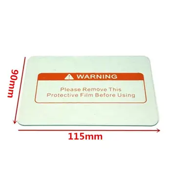 

1pc Welder Mask Lens Welding Helmet Lens Solar Auto Darkening Anti-Glare Lens Protect Transparent Replaceman