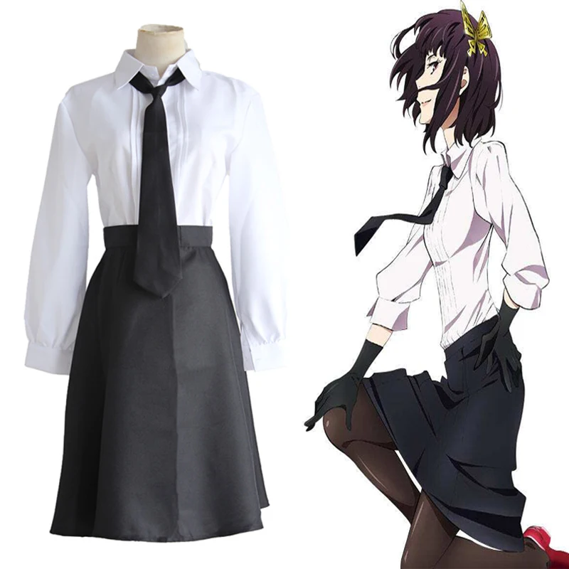 

Anime Bungou Stray Dogs Cosplay Costumes Akiko Yosano Cosplay Costume Uniform Halloween Carnival Party Women Cosplay Costume
