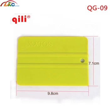 

50pcs/lot DHL Free Qili QG-09 Car vinyl Film sticker wrapping building window cleaning Tool Square Scraper squeegee tools