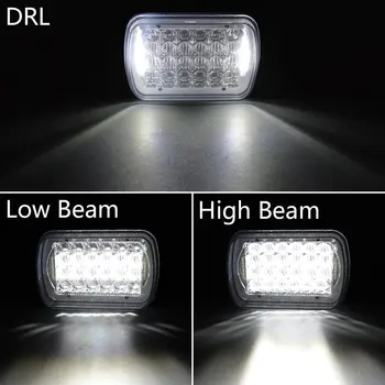

pair 5X7 inch 85W h4 LED Replacement for Sealed Beam with DRL 7x6 inch headlamp for truck FLD 50 60 70 80