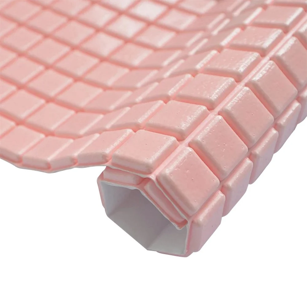 3D кирпичные настенные наклейки пенополиэтиленовые самоклеющиеся обои Съемные водонепроницаемые художественные настенные плитки фон домашний декор для стен спальни - Цвет: Pink