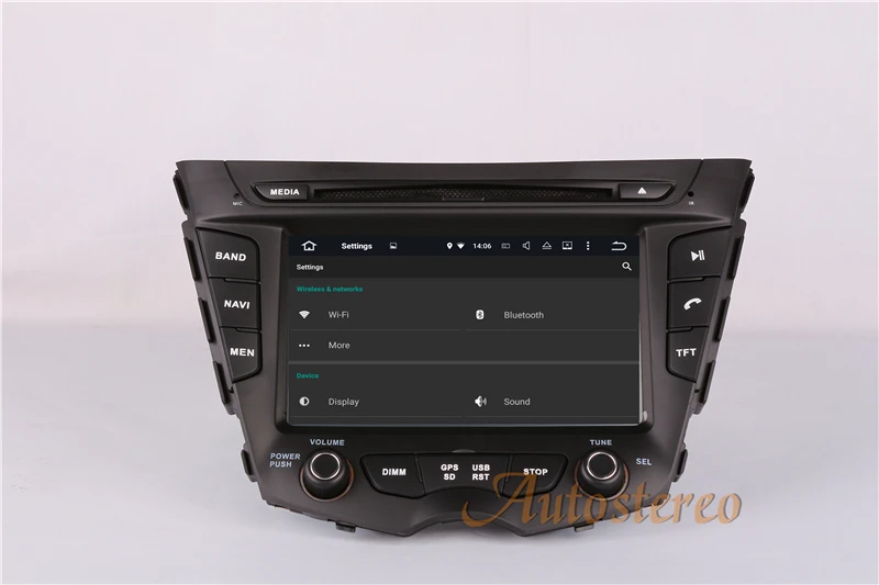 Android 9 4GB ram автомобильный dvd-плеер Automedia для HYUNDAI Veloster 2011- gps навигация Мультимедиа Радио магнитофон головное устройство