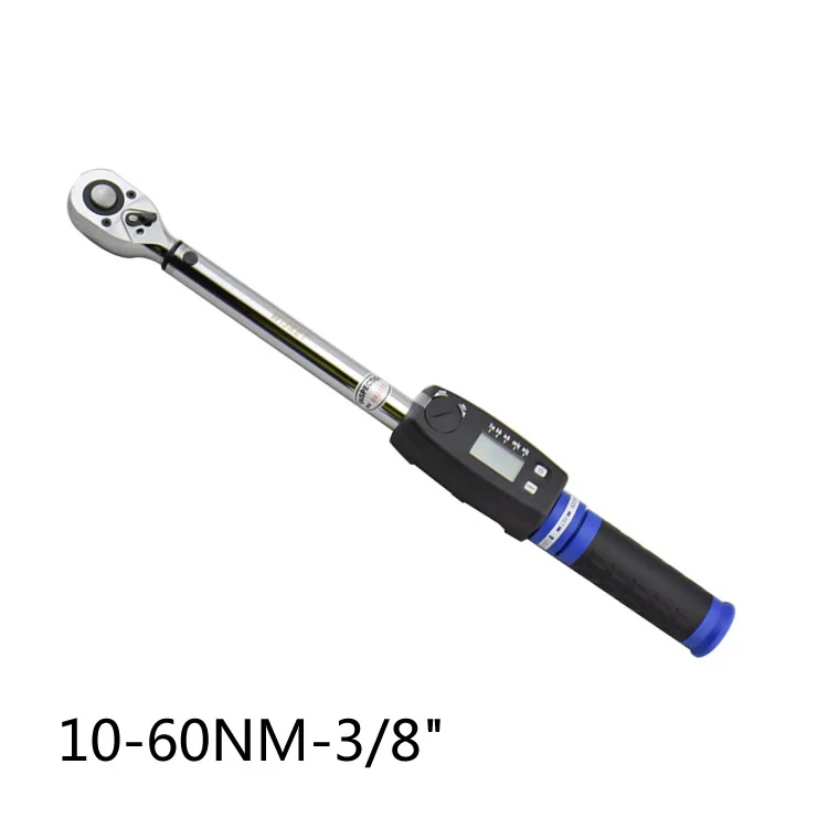 Цифровой предустановленный динамометрический ключ 10 60NM 3/8 &quotТрещоточный с