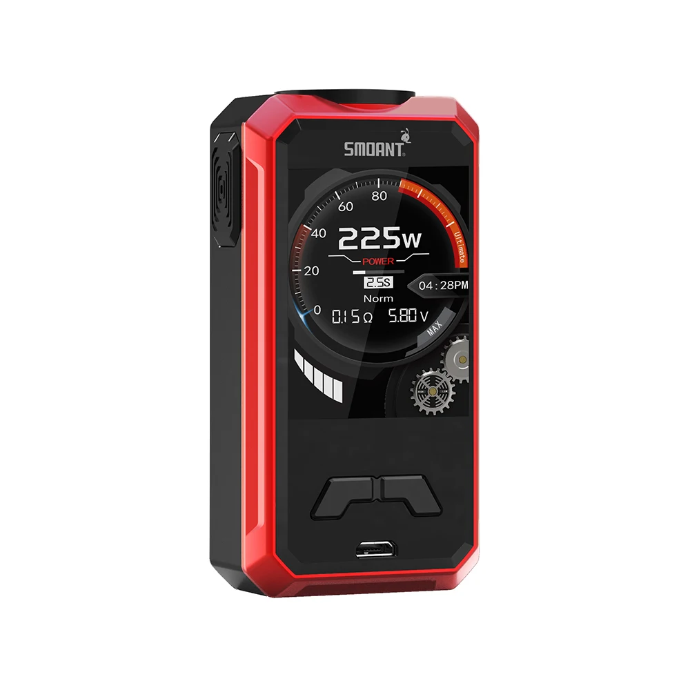 Original 225W Smoant Charon Mini TC Box MOD with New Ant225 Chip & 2.0 Inch TFT Colorful Screen No 18650 battery VS Smoant Cylon Original 225W Smoant Charon Mini TC Box MOD with New Ant225 Chip & 2.0 Inch TFT Colorful Screen No 18650 battery VS Smoant Cylon