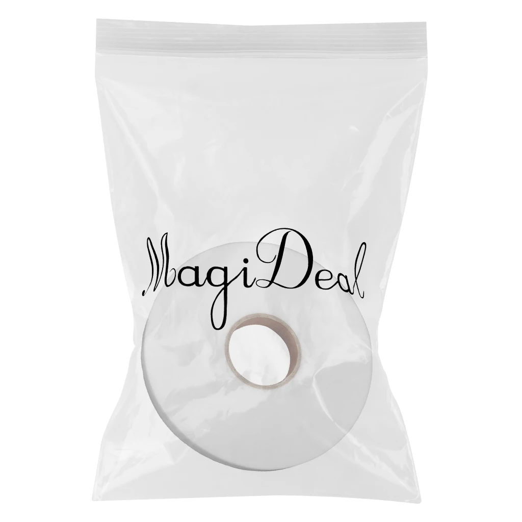 MagiDeal PA Hot Melt Adhesive Web 1.5cm x 100M One Roll for Sewing Hand DIY Crafts Embroidered Badge White