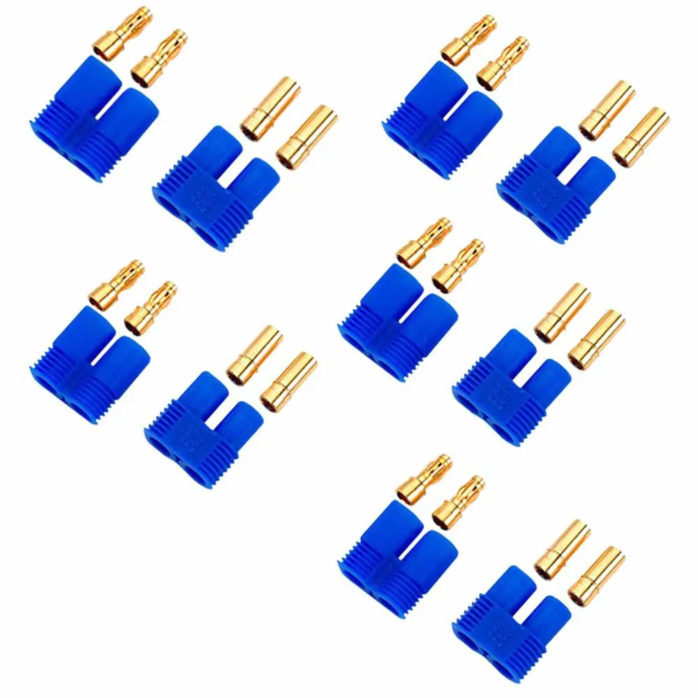5 пар EC3 штекер банан гнездо Пуля разъем RC Esc Lipo батарея двигатель|rc esc|bullet connectorlipo