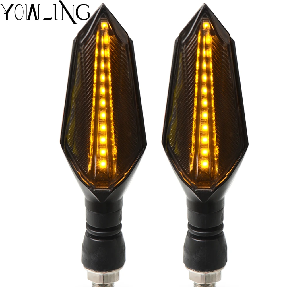 

LED Flashing Motorcycle Turn Signal Indicator Light Amber Blinker Lamp For Suzuki GS500 GS500E GS500F GSF1200 GSF1250 GSF650