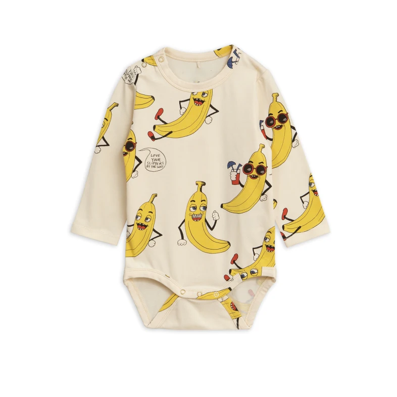 Banana Rompers A Комплект детской одежды г., весенне-летний топ для мальчиков и девочек, футболка и штаны детская юбка с обезьянкой, платье детский комбинезон - Цвет: Banana Rompers A