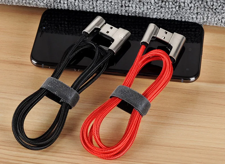 2.1A кабель для быстрой зарядки типа C USB с углом 90 градусов USBC Android зарядное