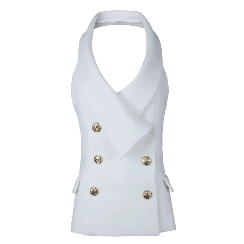 black vest top dressy