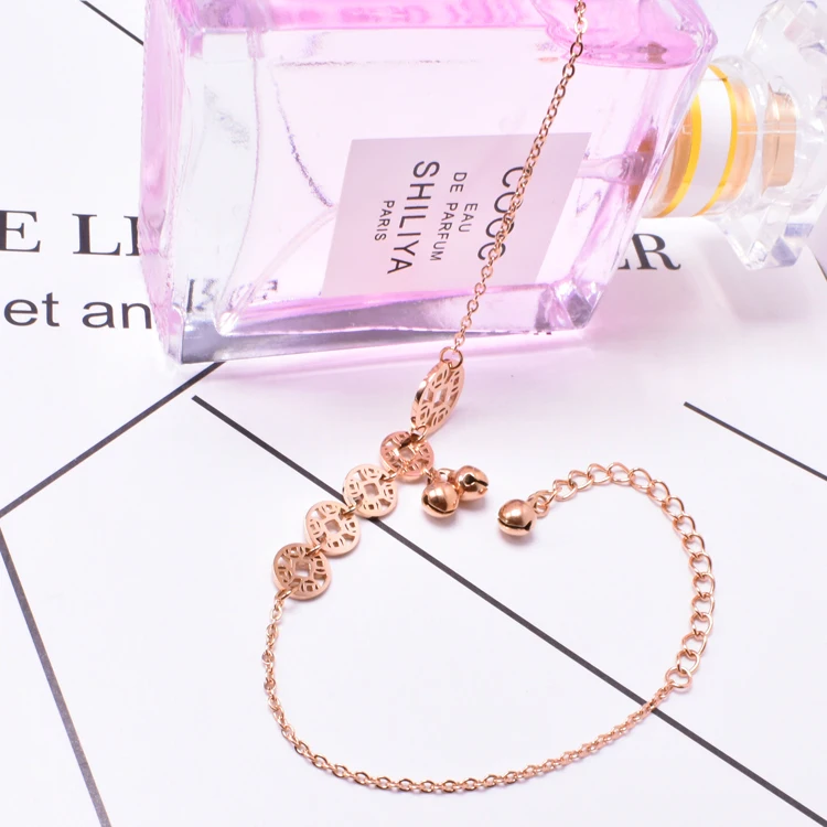 

2019Very stylish and beautiful anklet, strong texture, beautiful