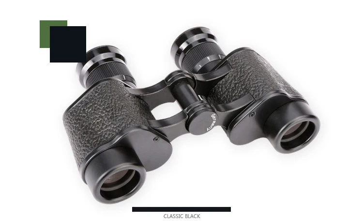 ZIYOUHU 6X24 Original Germany Military Binoculars Full-metal Telescope Hd High Quality Nitrogen waterproof with Leather Bag
