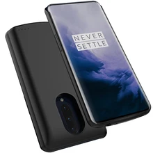 Для OnePlus 7 Pro Чехол для зарядного устройства 6500Ah расширенная батарея резервного питания Защитная крышка для зарядки для одного плюс 7 Pro батарея