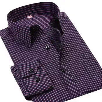 

Spring 2019 Long Sleeve Solid Color Twill Shirt Men Regular Fit Turn-down Collar Non Iron Business Casual Dress Shirts Camisa