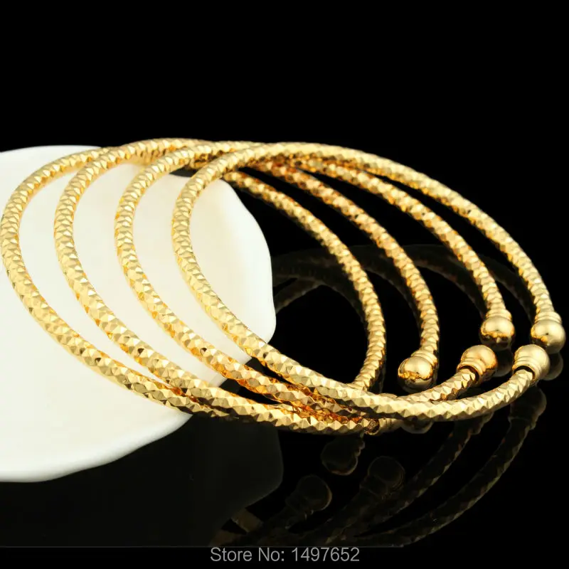Gold bangles bracelets designs wholesale