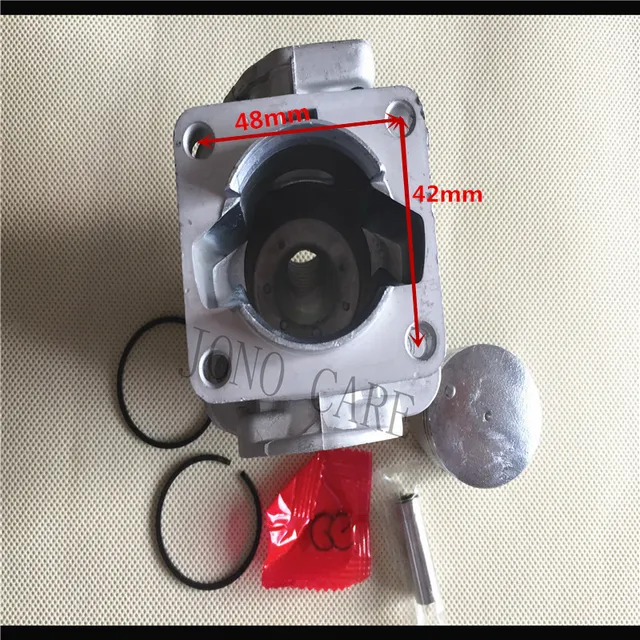 Kit Pistone Per Tagliabordi 33CC - 36mm Con Anelli E Perno Per TL33 TB33 BG330 - Foto 8