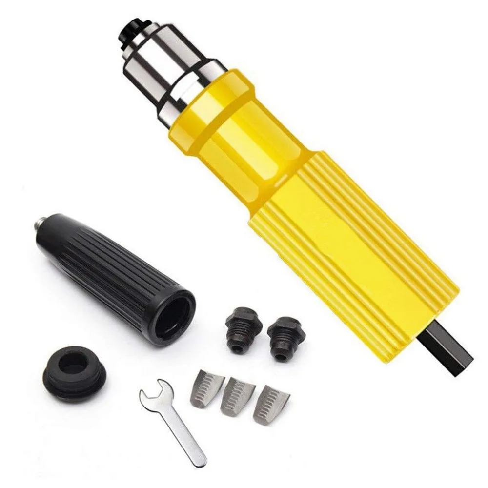 

Electric Rivet Nut Gun Riveting Tool Cordless Riveting Drill Adaptor Insert nut tool Multifunction Nail Gun Auto Rivet