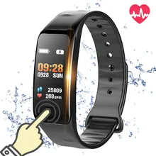 Цветной экран умный Браслет фитнес-браслет водостойкий спортивный трекер Шагомер кровяное давление кислород пульсометр часы PK mi Band 3