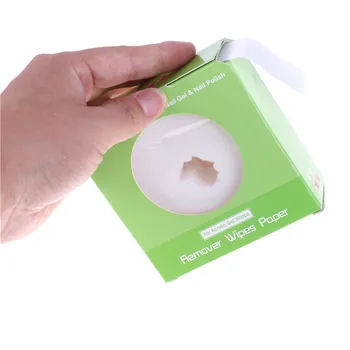 

1Roll Make Up Nail Remover Cotton Nail Polish Acrylic Gel Remover Towel Paper Cotton Pads Roll Salon Nail Art Cleaner Tools