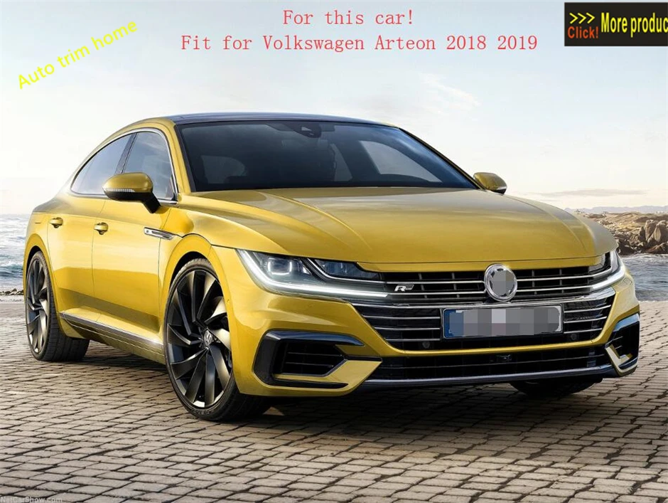 Lapetus дверь подлокотник окно стекло кнопка подъема панель Крышка Накладка для Volkswagen Arteon углеродное волокно ABS