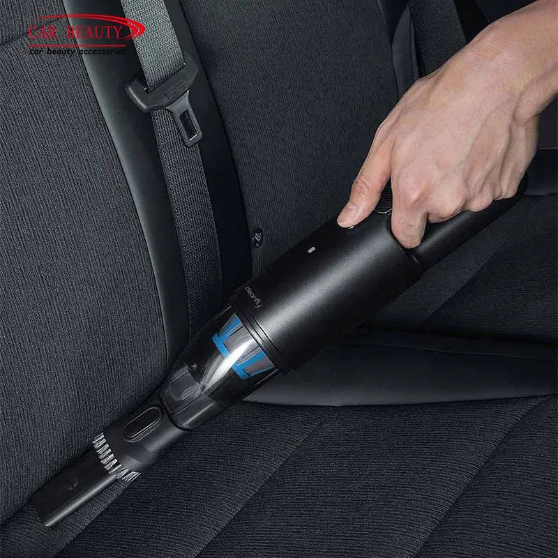

Handheld Vacuum Cleaner Cleanfly Portable Wireless Mini Cleaner 2 In 1 Nozzle With LED Light Car Charger Filter