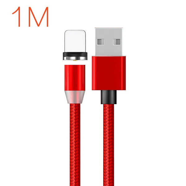 2 м 3 А Магнитный зарядный Micro USB кабель usb type C кабель для iPhone X XR samsung Xiaomi Мобильный телефон QC3.0 быстрое магнитное зарядное устройство - Цвет: 1M