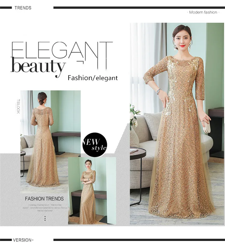 Летнее женское платье, Золотое шелковое платье с вуалью, с круглым воротником, фиолетовое и золотое, вечернее длинное платье, элегантное, vestidos robe De Soiree S