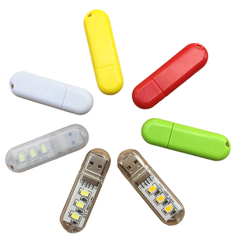 2019 new arrival 3smd usb portable kids room reading lights night lamp