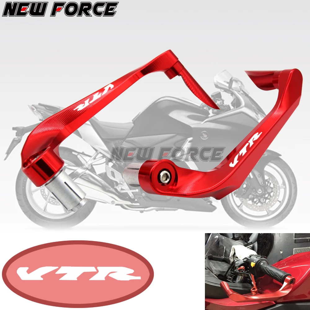 

Universal 7/8" 22mm Motorcycle Handlebar Brake Clutch Levers Protector Guard For Honda VTR1000F / FIRESTORM 1998-2005